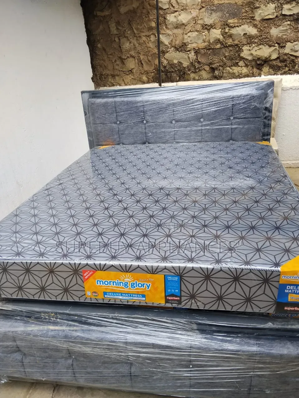 Morning Glory Superfoam Mattress 5x6x8 Medium Density Plain