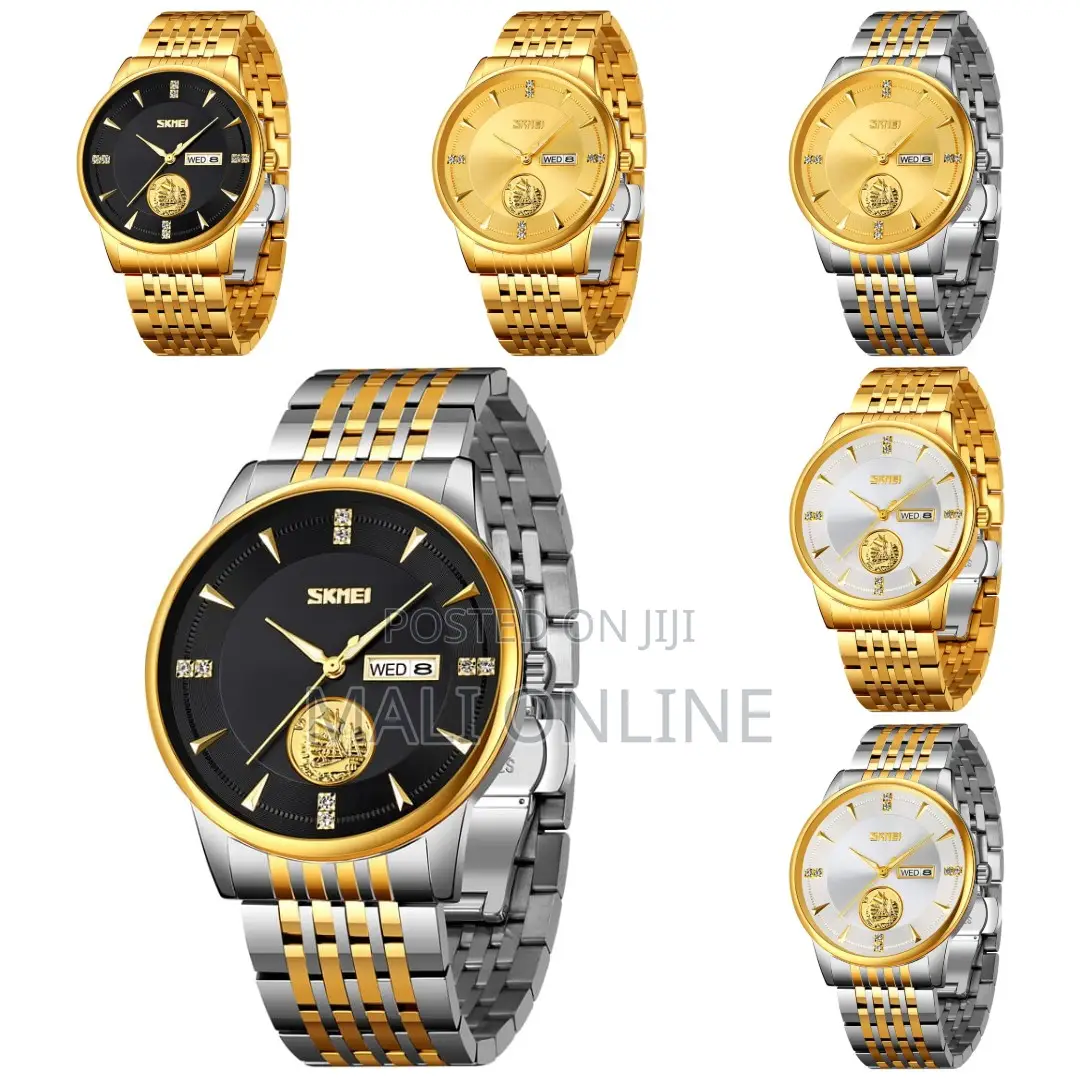 Stainless Steel Men’S Quartz Wristwatch Business Casual Skmei 9309