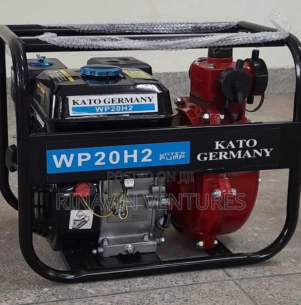 Wp20h2 Kato Germany Water Pump High Pressure 2 Inches 7.5hp Engine