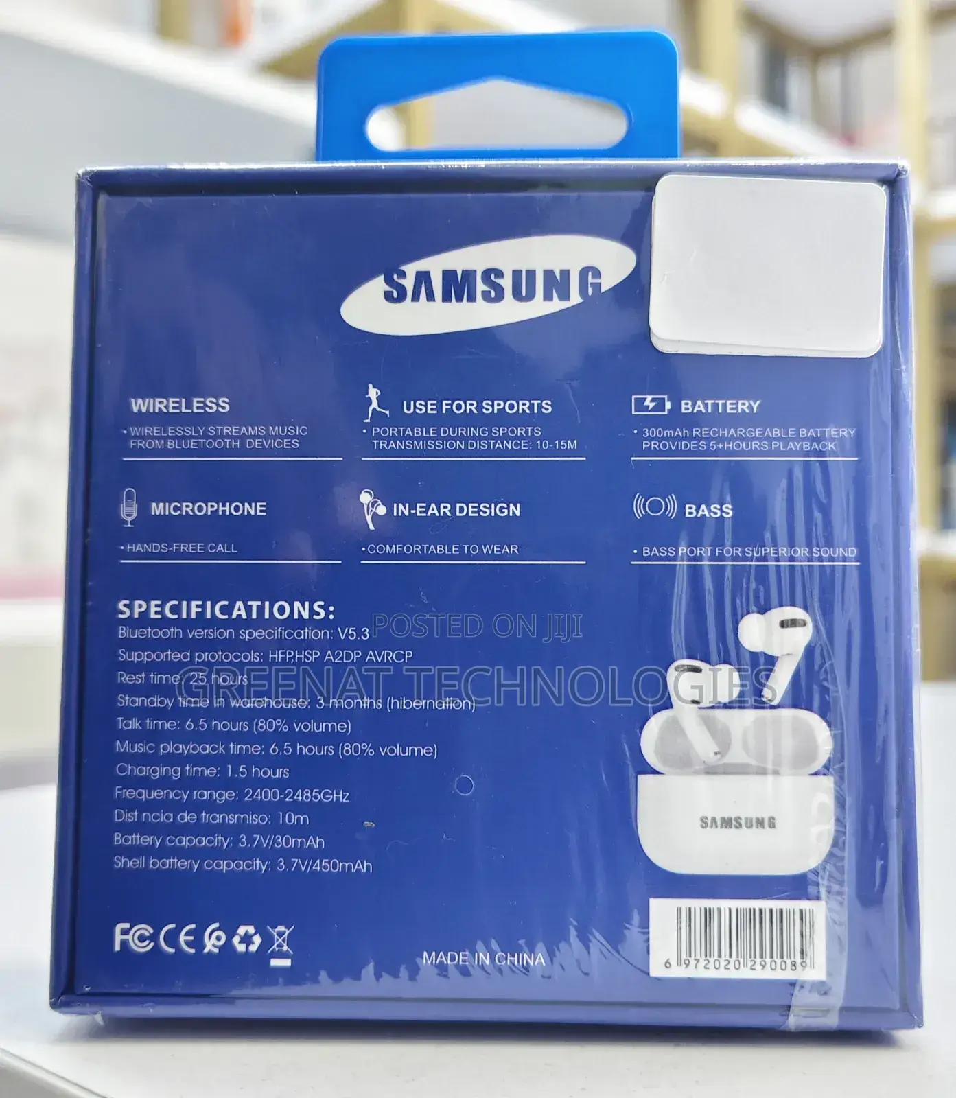 Samsung Superbass S-E08 Wireless Headphones – Bluetooth Headset
