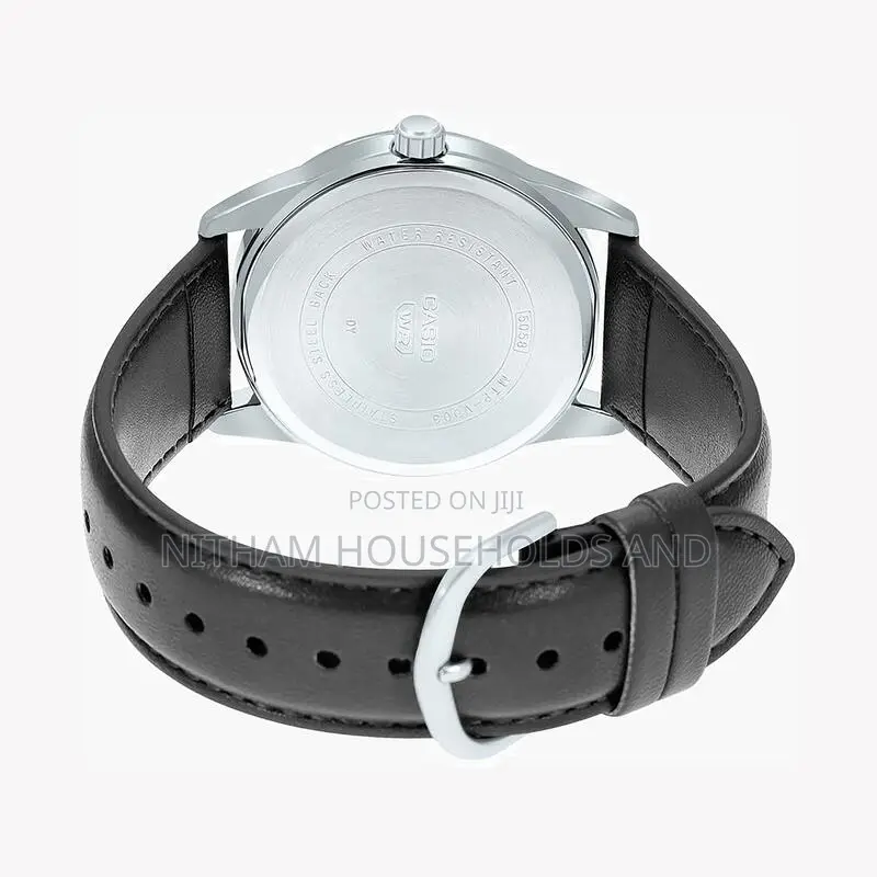 Casio MTP-Vd03l-1a Black Dial Watch for Men