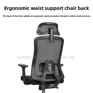 Ergonomic Mesh Study Desk Chair.