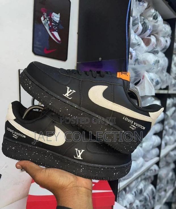 Nike Air Force 1 Low Louis Vuitton By Virgil Abloh Size 40 45 - thumbnail 2