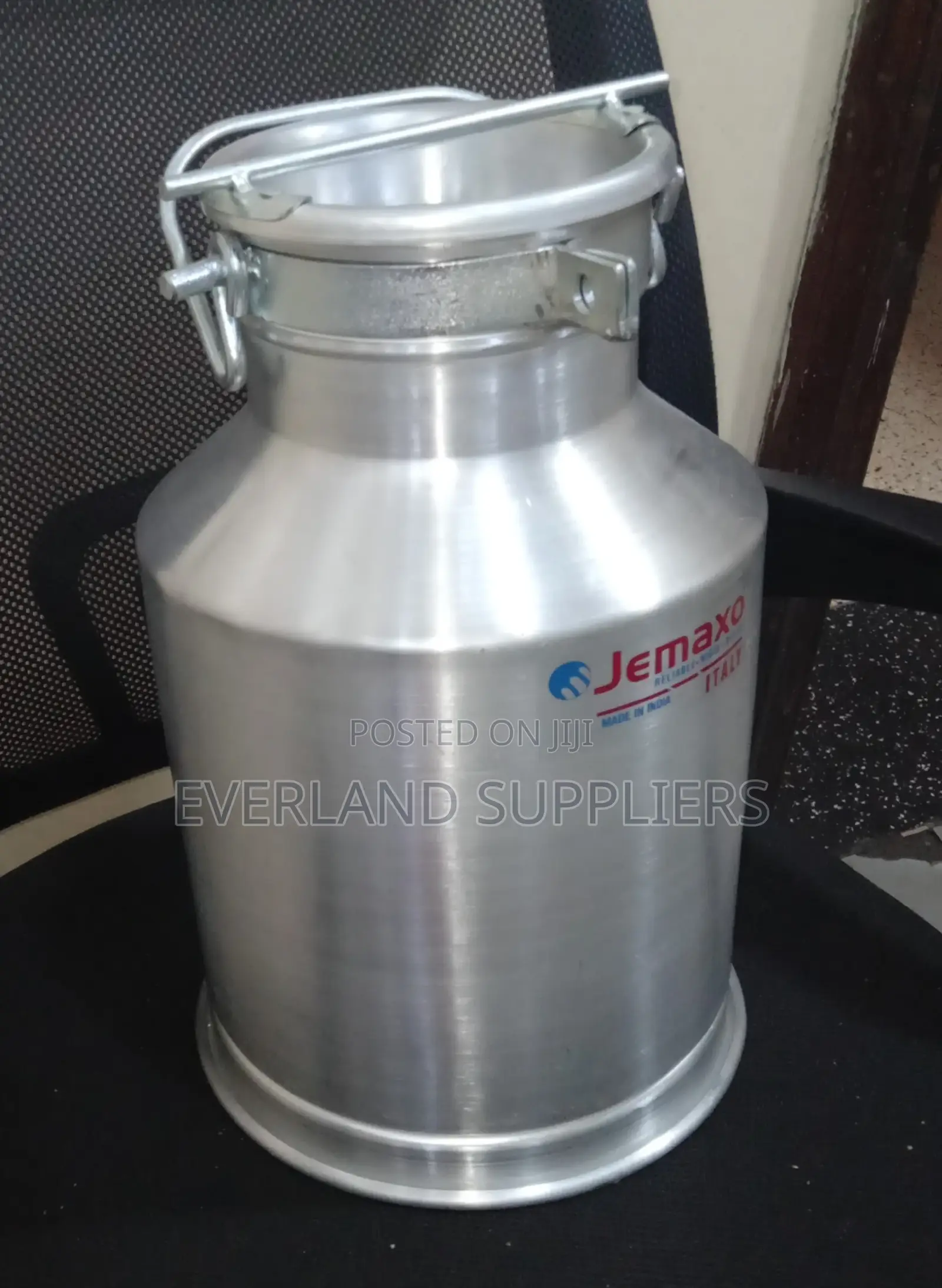 Stainless Steel Sealed Milk Bucket - 10 Litres