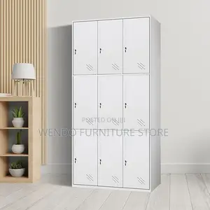 Office Cabinet; 9 Lockers Filing Office Cabinet
