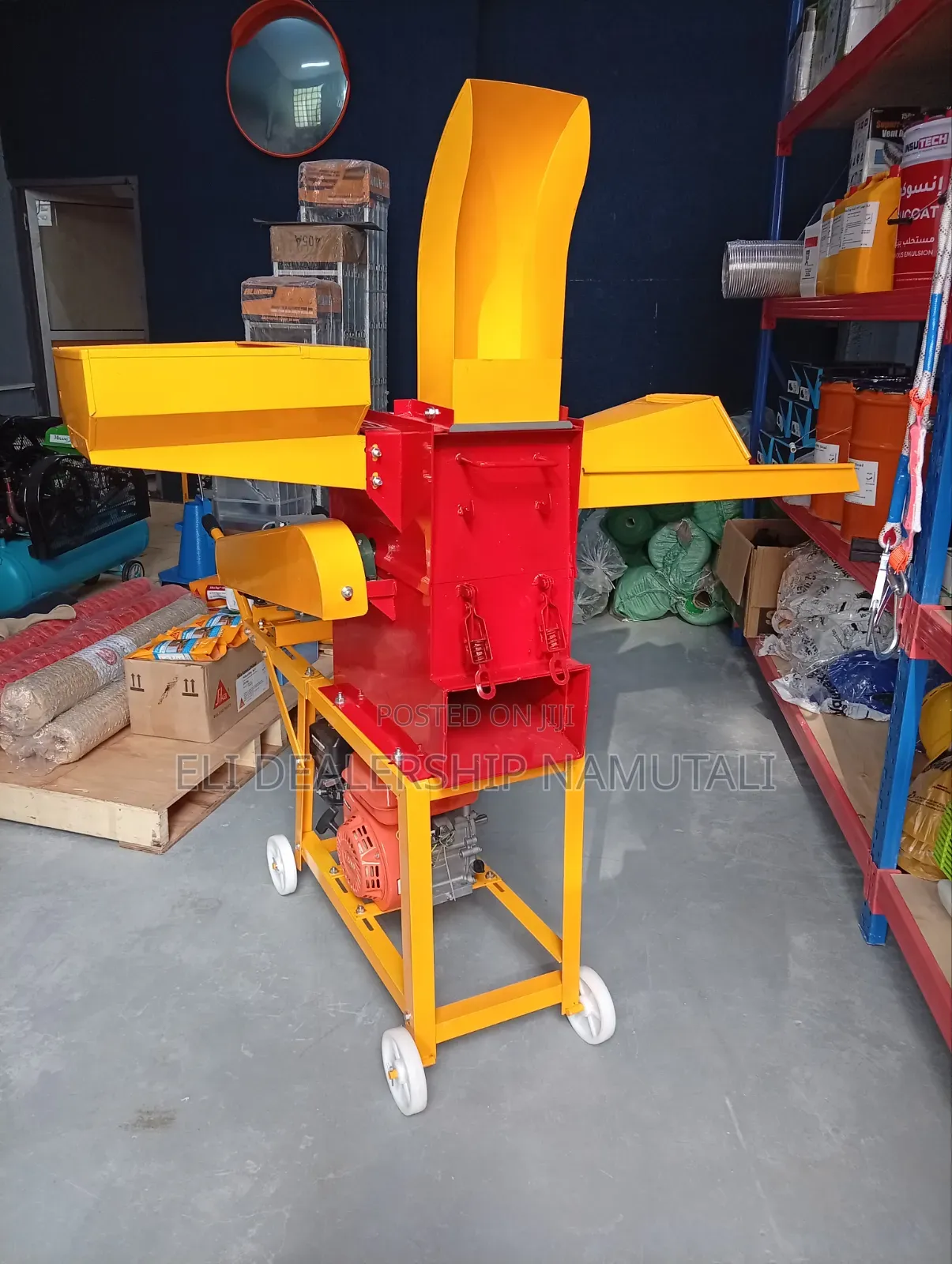 Milano Professional Animal Feed Chaff Cutter With High Output Capacity