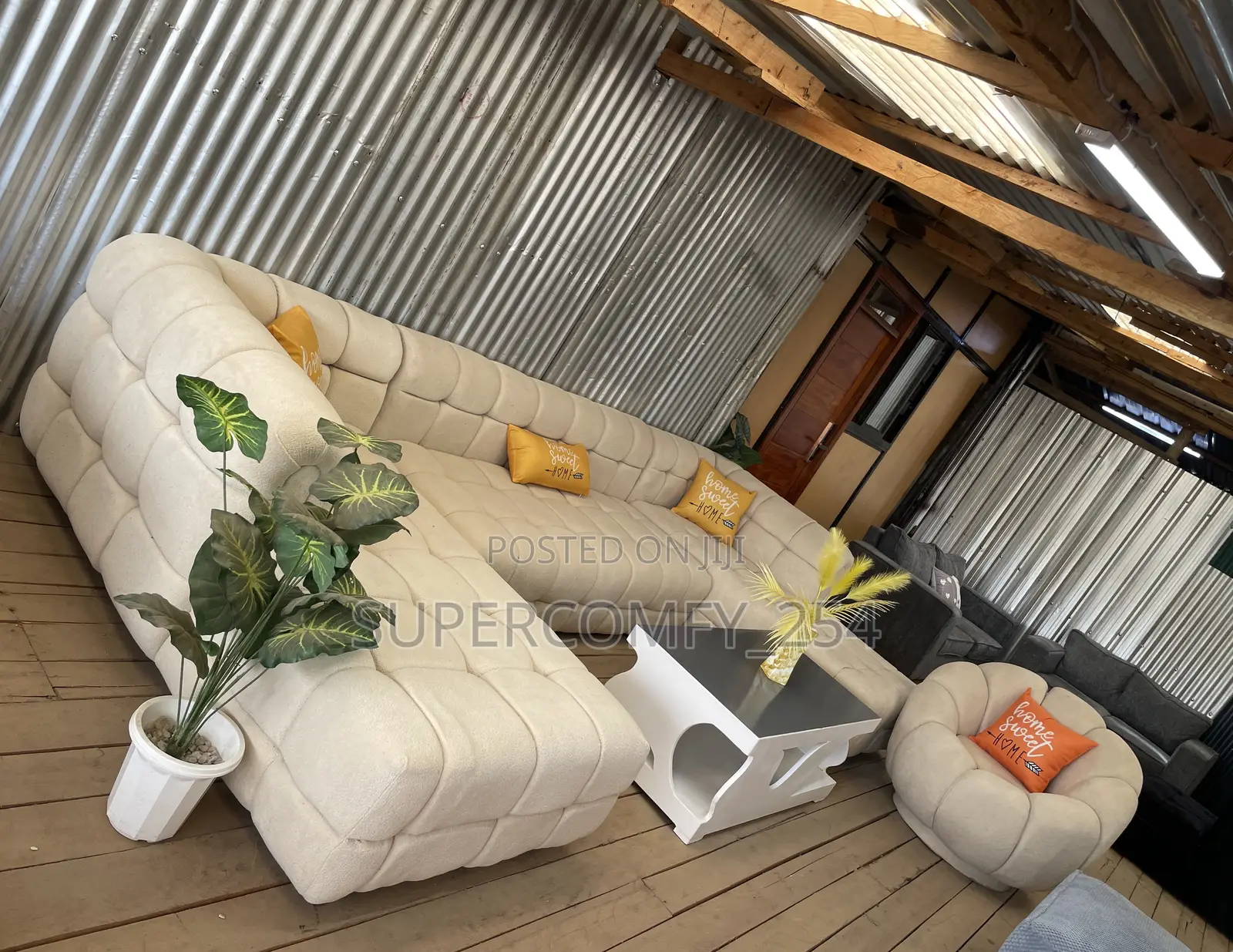 Cozy U ~ Shape Sofas