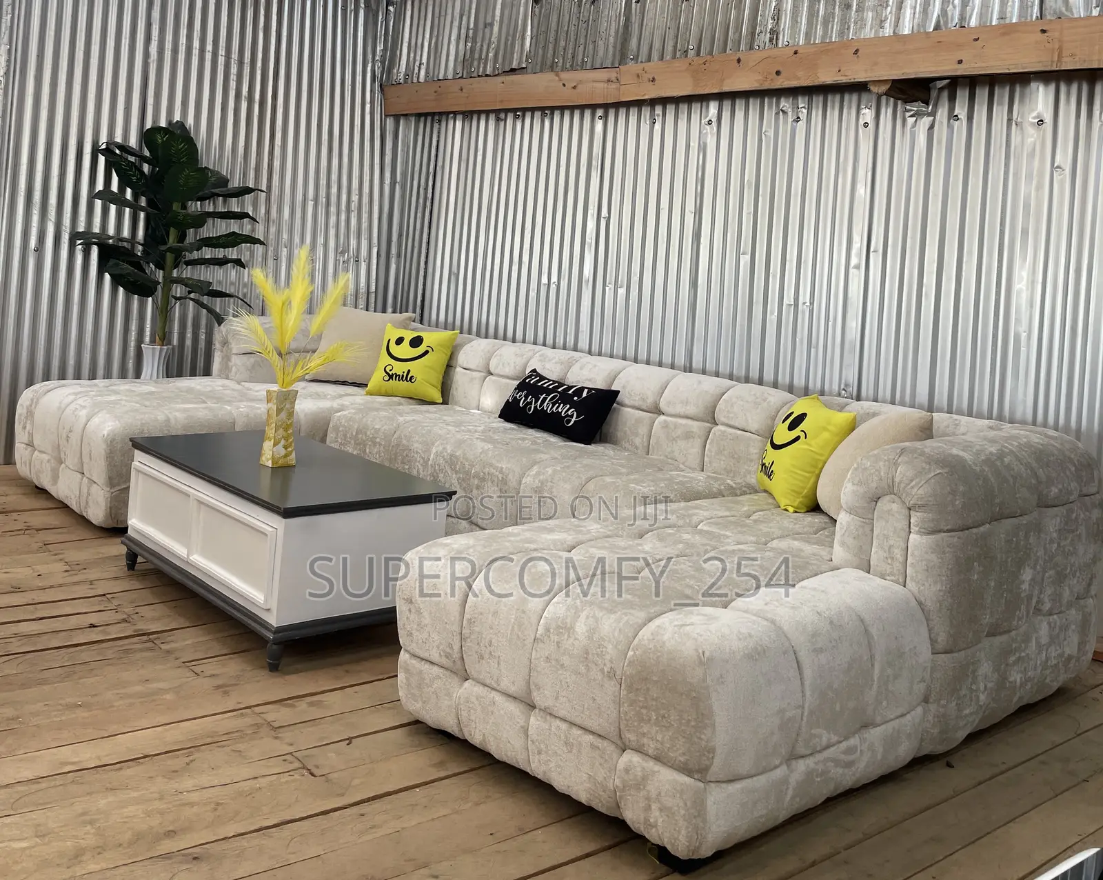 Cozy U ~ Shape Sofas