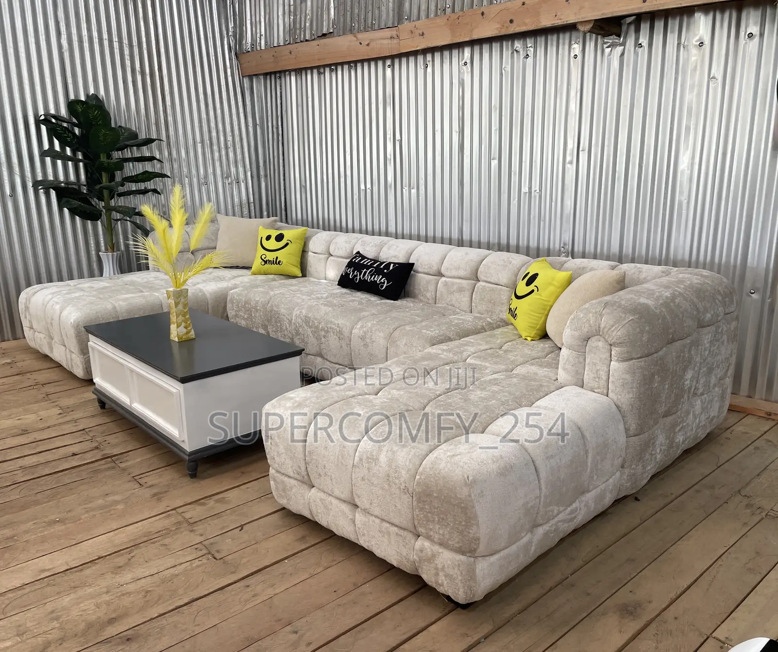 Cozy U ~ Shape Sofas