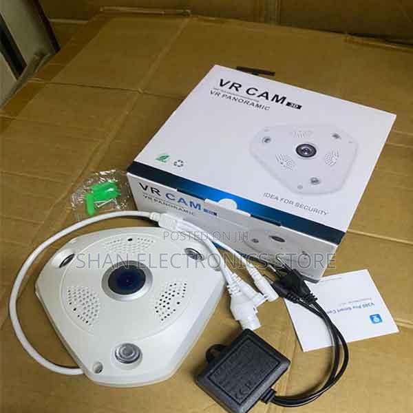 Fish-Eye Lens Wide Angle Night 360 Panoramic Wireless Ip Cam