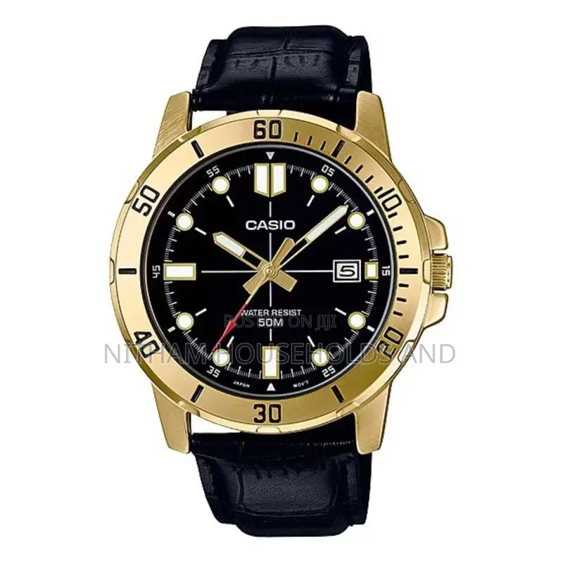 Casio MTP-Vd01gl-1evudf Gold Plated Watch for Men