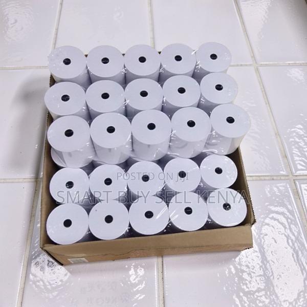 High Density Paper 50 Pieces 80mm by 80mm by 13mm Thermal Paper Rolls