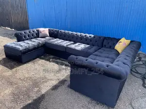 A Modern Chesterfield U ~ Shape Couch