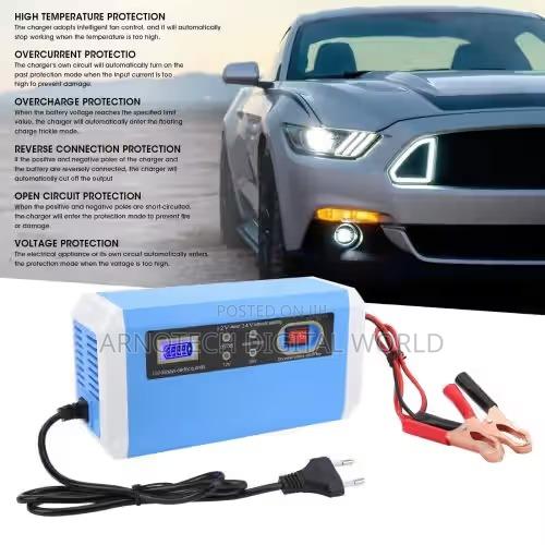 12v- 24v Fully Automatic Smart Battery Maintenance Charger