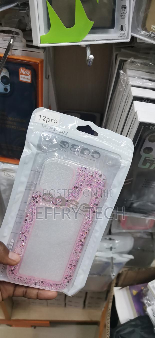 iPhone 12 Pro,Sparkly, Liquid Glitter Phone Case - thumbnail 2