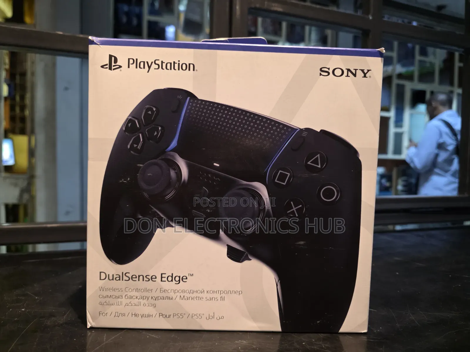 Playstation 5 Dual Sense Edge Black