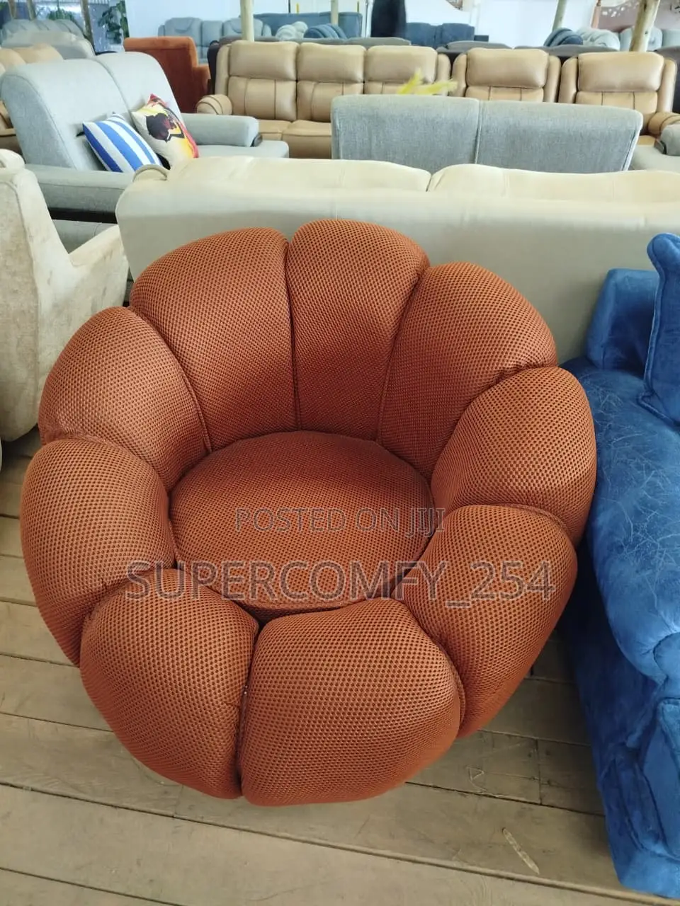 Cozy Pumpkin Sofa