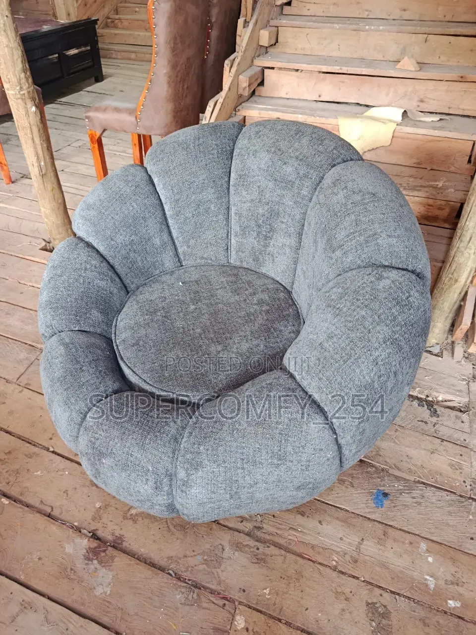 Cozy Pumpkin Sofa