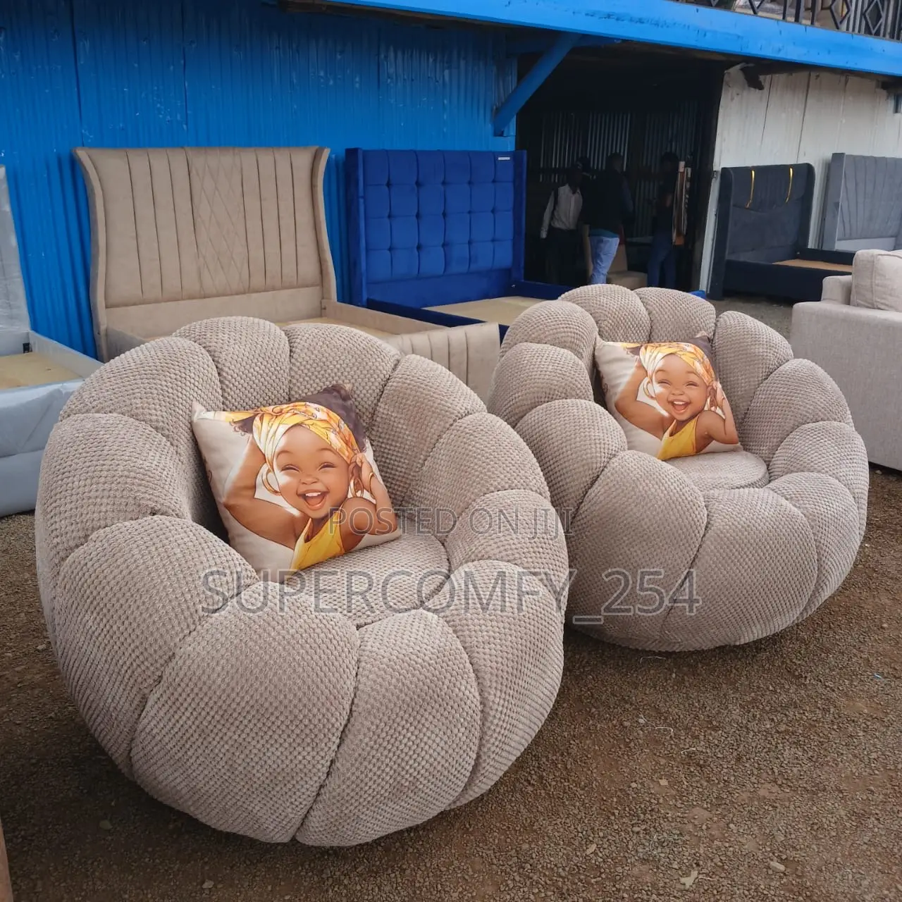 Cozy Pumpkin Sofa