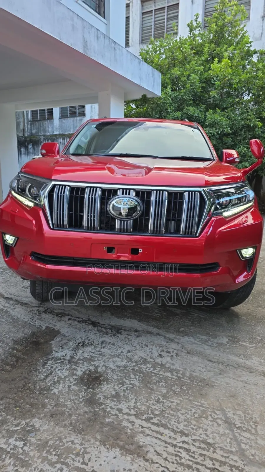 Toyota Land Cruiser Prado 2019 Red