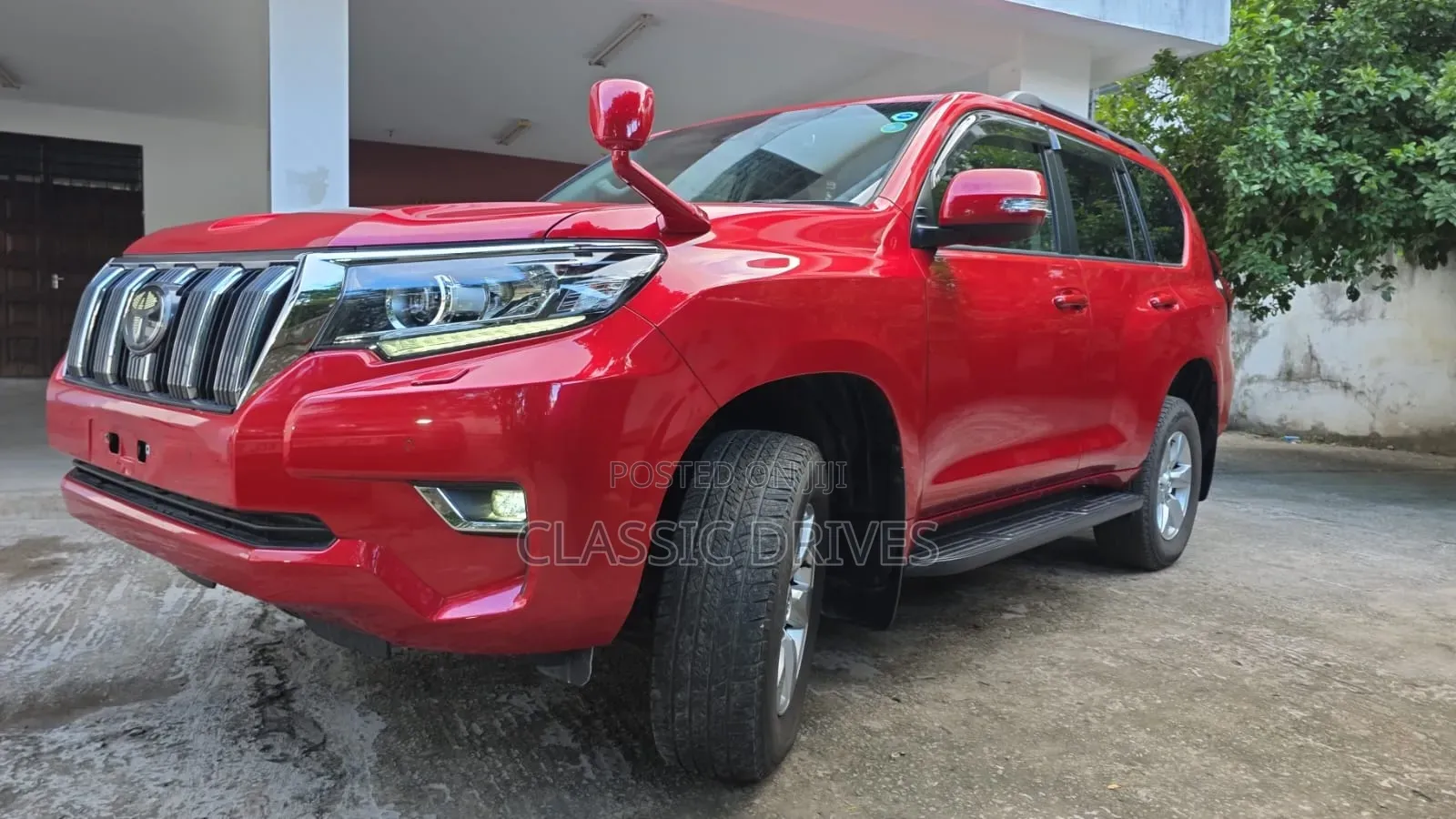 Toyota Land Cruiser Prado 2019 Red