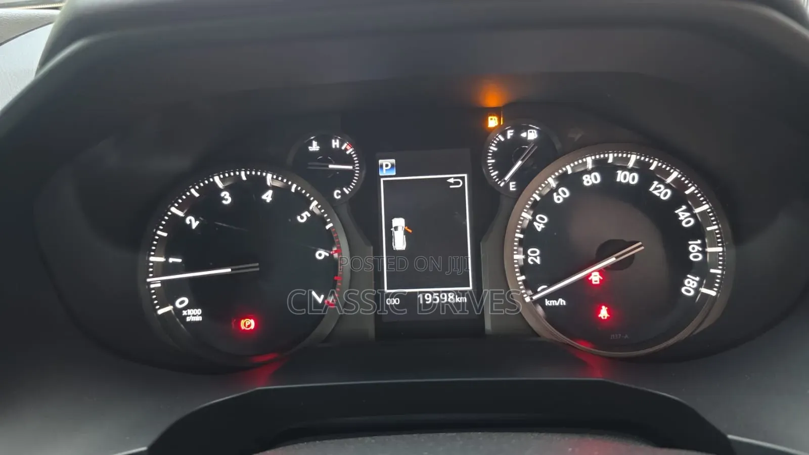 Toyota Land Cruiser Prado 2019 Red