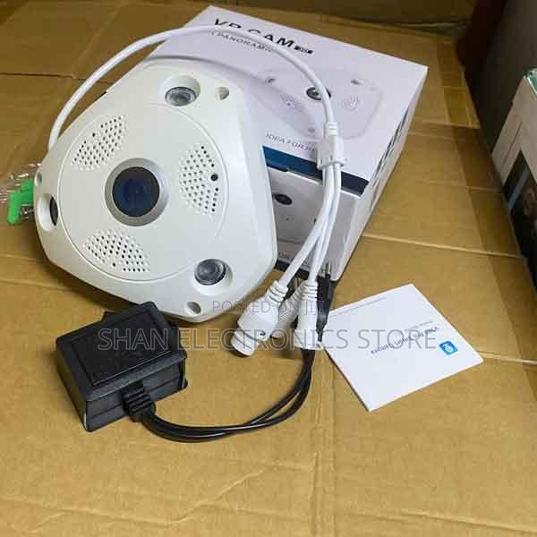 Indoor Surveillance Real-Time Remote Viewing Fisheye V380 App Smart