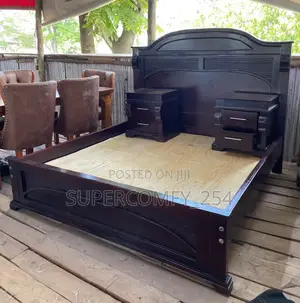 Classic Cypress Wooden Bed