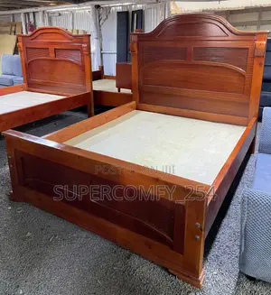 Classic Cypress Wooden Bed