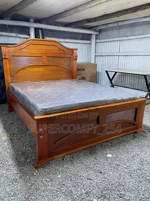 Classic Cypress Wooden Bed