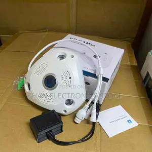 V7 Vr Ultra-Wide Fisheye Cam V380app Surveillance Fisheye Security Cam
