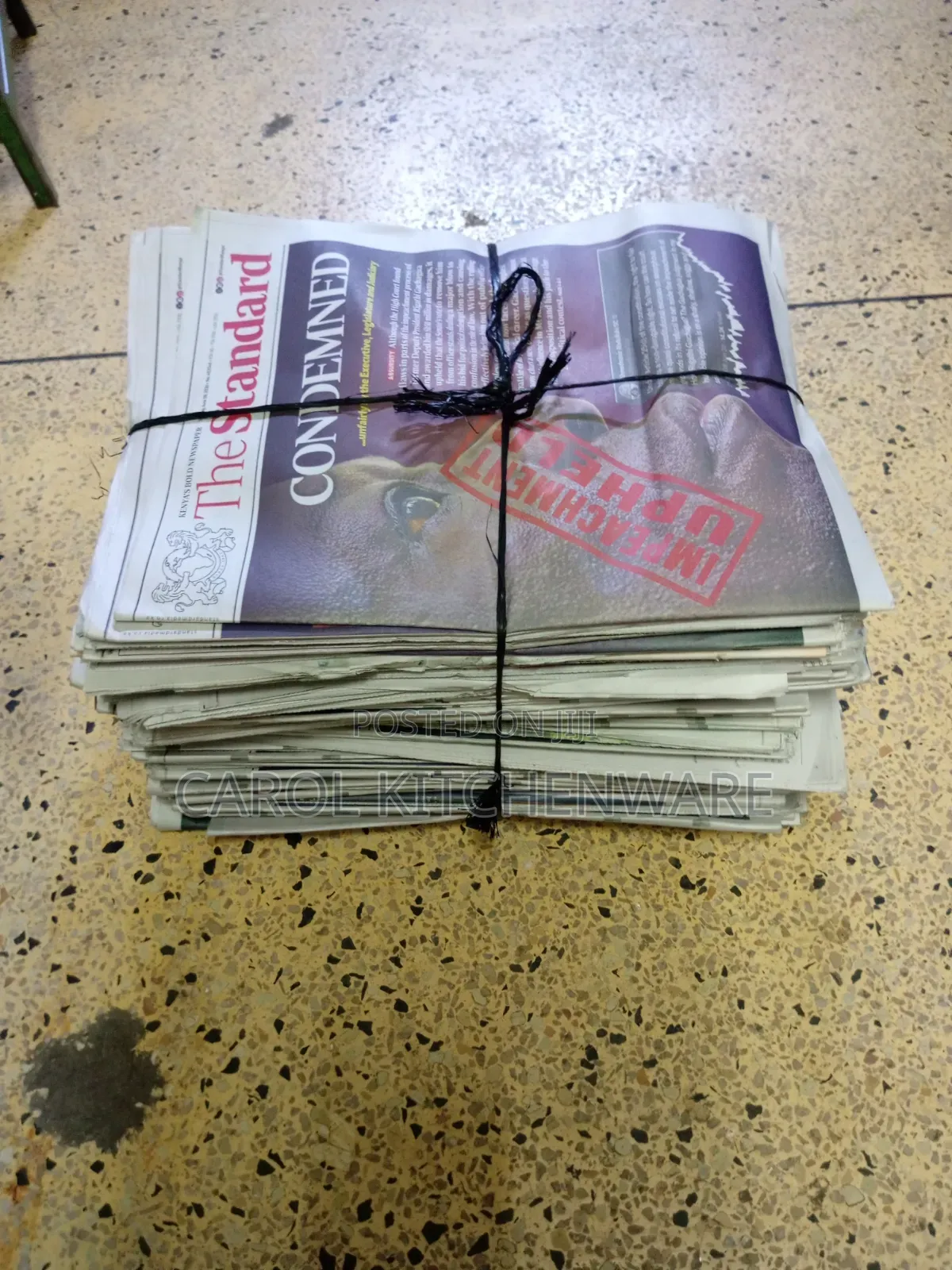 Old Newspaper / 10 Kg Old Newspaper