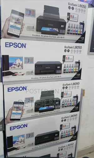 L8050 Epson Printer (For Printing Plastic Id Cards)