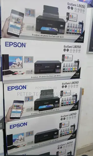 L8050 Epson Printer (For Printing Plastic Id Cards)