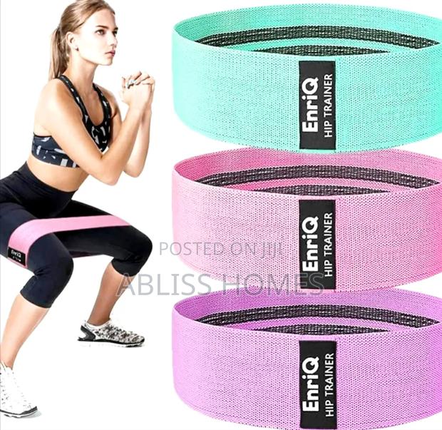 3pcs Booty Bands Fabric High Resistance Glute Bands - thumbnail 2
