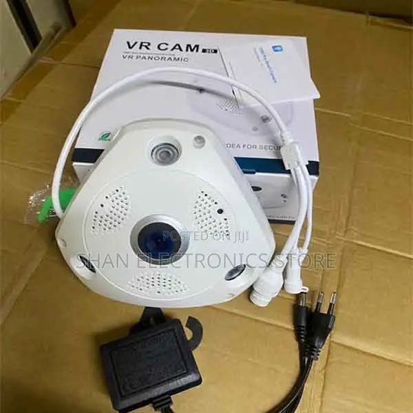 3.0mp 360 Degree Wifi Vr Cam V7 Vr Ultra-Wide V380 App Smart