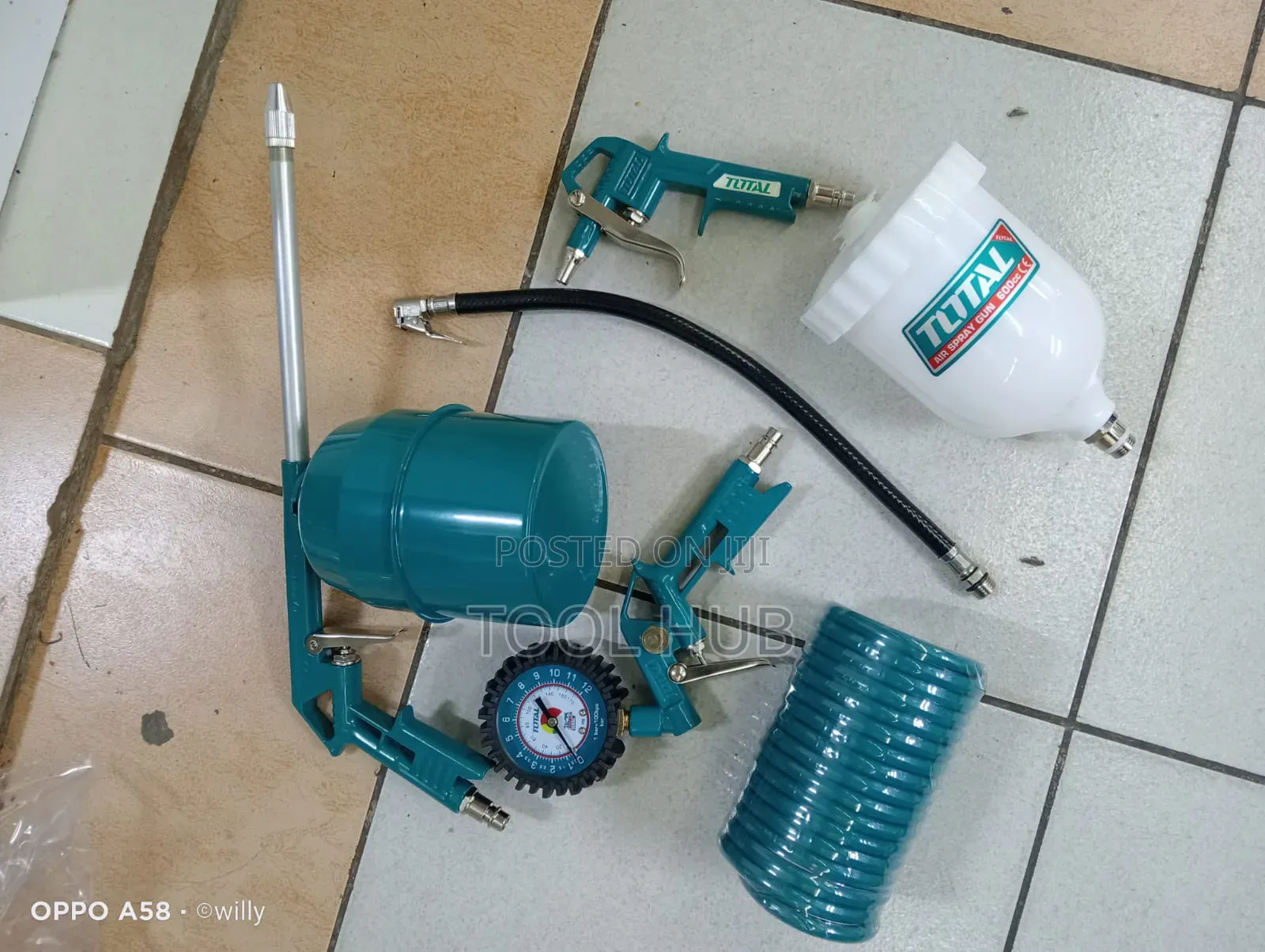 Total 5pcs Air Compressor Accessory Kit