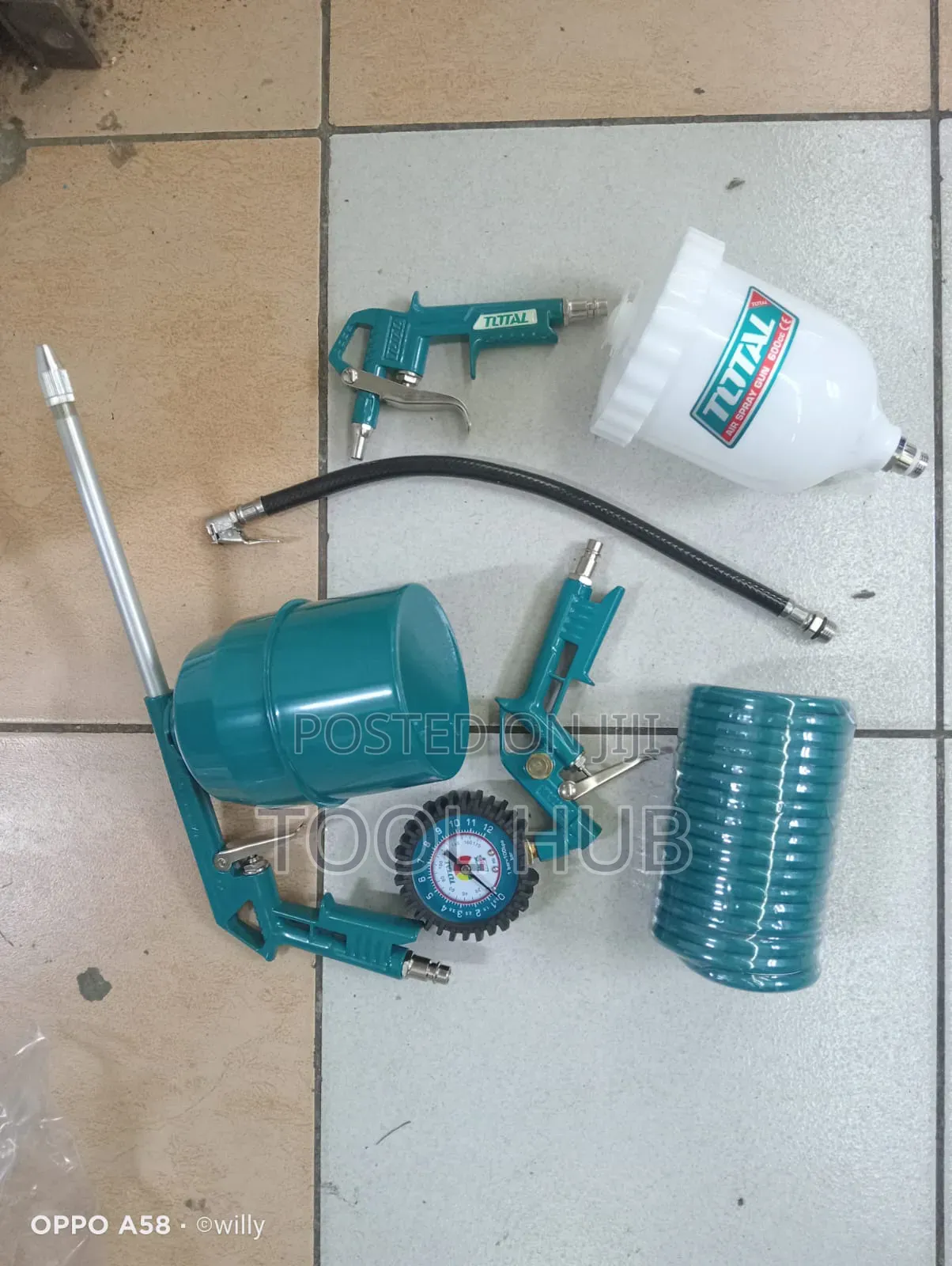 Total 5pcs Air Compressor Accessory Kit