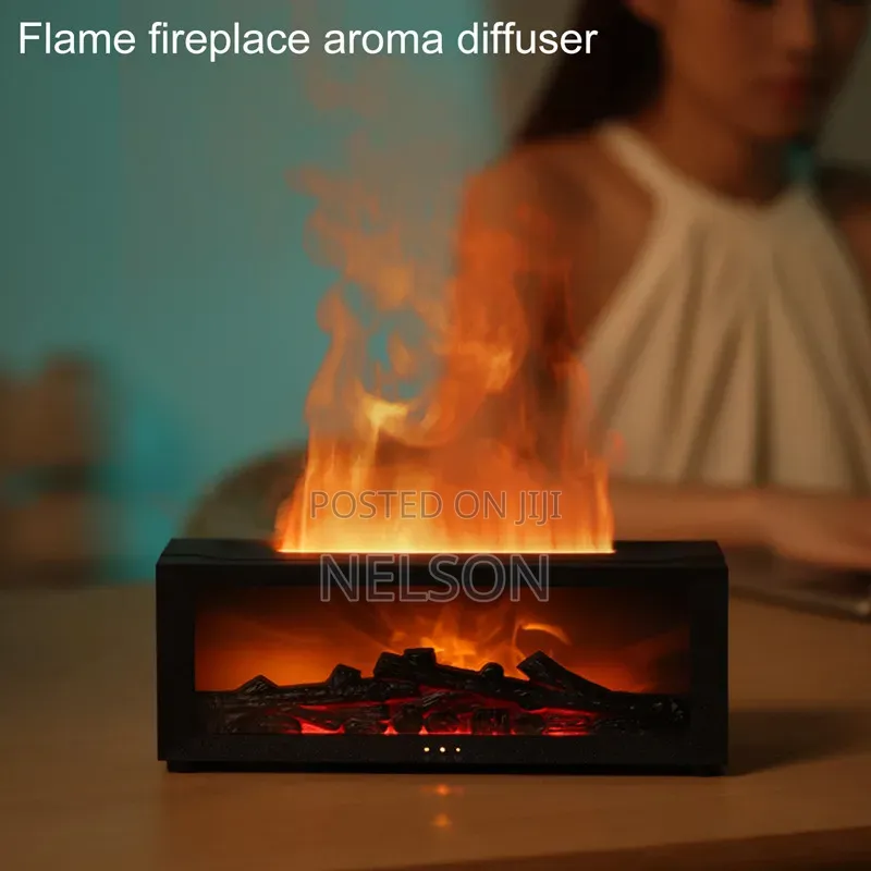 Flame Fire Place Aroma Diffuser Humidifier