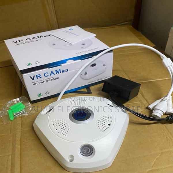 Dual Wide Angle Lens Real Time 360 Degree Panoramic Camera Vr Cam