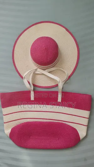 Summer Bags and Hats ( 1 Hat Can Be Worn by a Man Too)