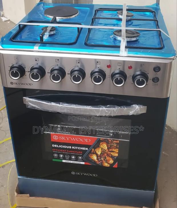 50*55 Skywood 3+1 Standing Cooker With Electric Oven ,