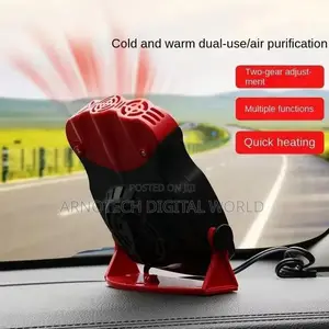2in1car Heater Defroster Portable Fan 150w