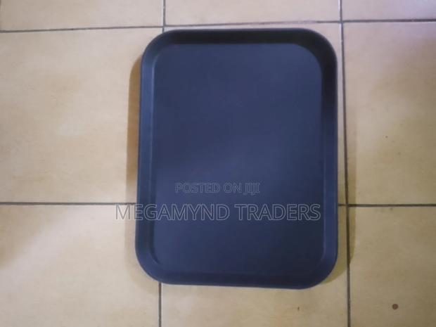 Serving Tray Nonslip 46cm / Rectangle Rubber Tray