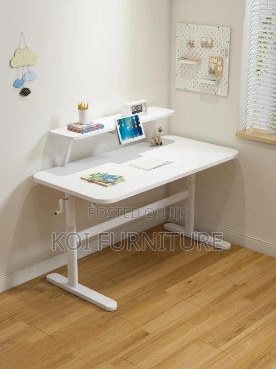 Office Desk; Home Office Working Manual Adjustable Desk - thumbnail 2