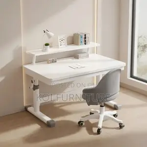 Office Desk; Home Office Working Manual Adjustable Desk