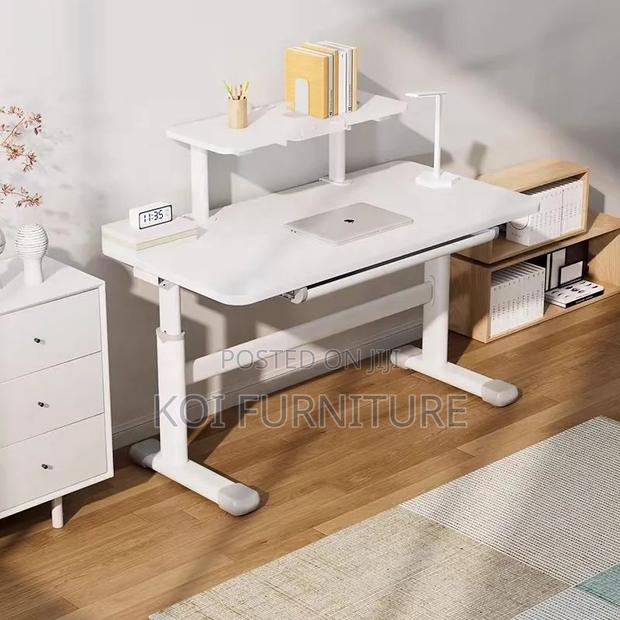 Office Desk; Home Office Working Manual Adjustable Desk - thumbnail 4