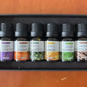 6 Pc Set 100% Pure Natural Aromatherapy Essential Oils