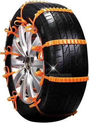 5pc Reusable Snow Tire Chain for Trucks Suv Anti-Skid Traction Chains