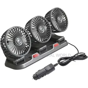 Three-Head Car Cooling Fan